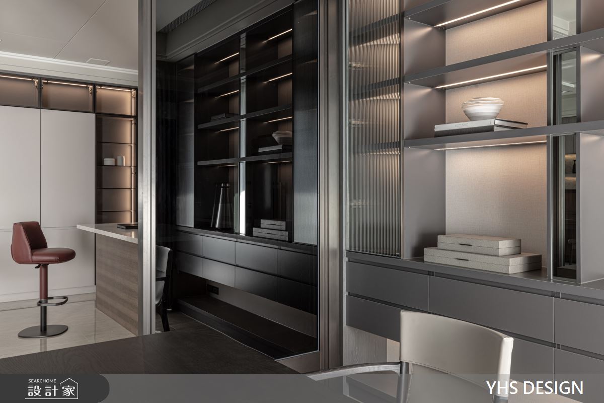 60坪新成屋(5年以下)＿現代簡約風吧檯書房工作區案例圖片＿YHS DESIGN設計事業＿YHS_睿格之25