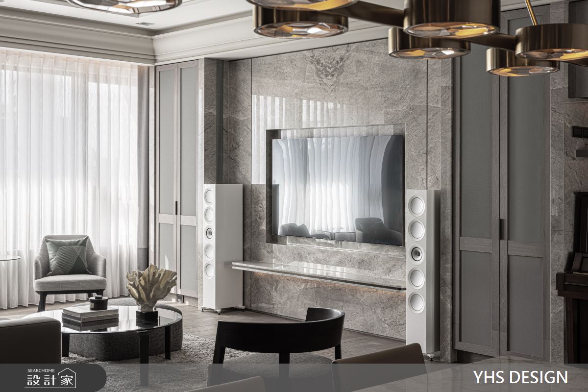 60坪新成屋(5年以下)＿現代簡約風客廳案例圖片＿YHS DESIGN設計事業＿YHS_睿格之13