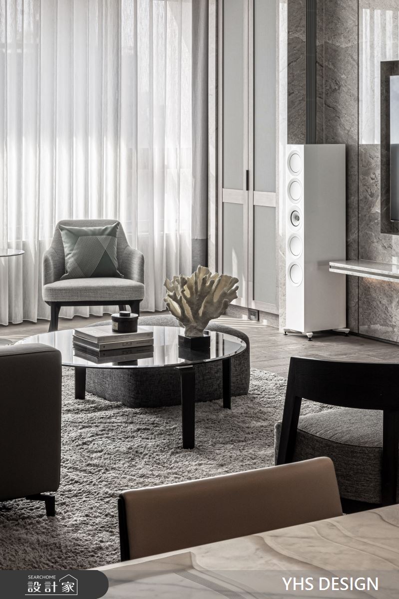 60坪新成屋(5年以下)＿現代簡約風客廳案例圖片＿YHS DESIGN設計事業＿YHS_睿格之11