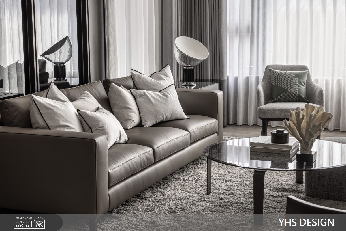 60坪新成屋(5年以下)＿現代簡約風客廳案例圖片＿YHS DESIGN設計事業＿YHS_睿格之8