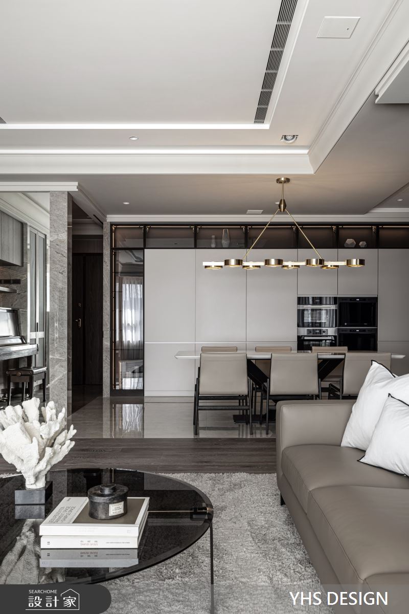 60坪新成屋(5年以下)＿現代簡約風客廳餐廳案例圖片＿YHS DESIGN設計事業＿YHS_睿格之21