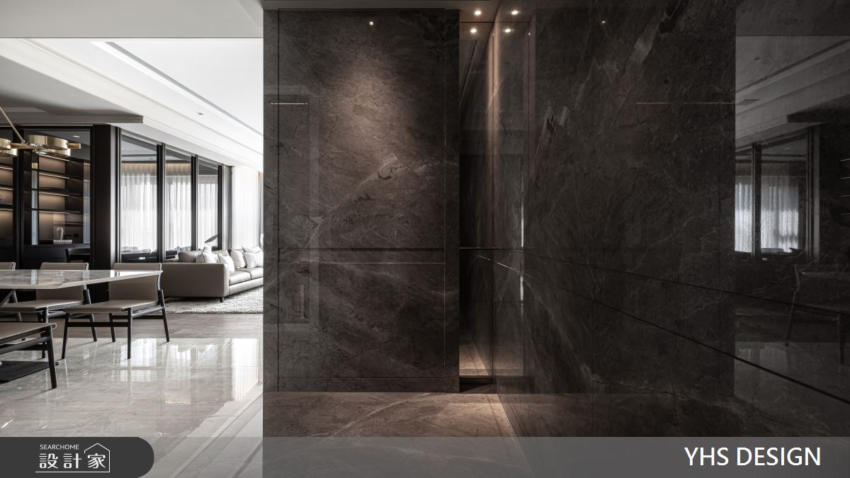 60坪新成屋(5年以下)＿現代簡約風玄關客廳餐廳案例圖片＿YHS DESIGN設計事業＿YHS_睿格之1