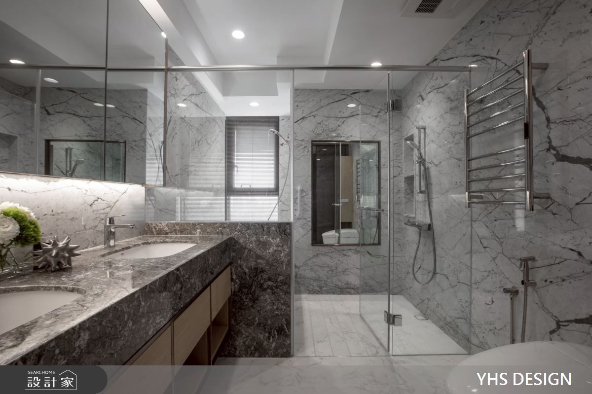 70坪毛胚屋＿現代風浴室案例圖片＿YHS DESIGN設計事業＿YHS_睿築之27