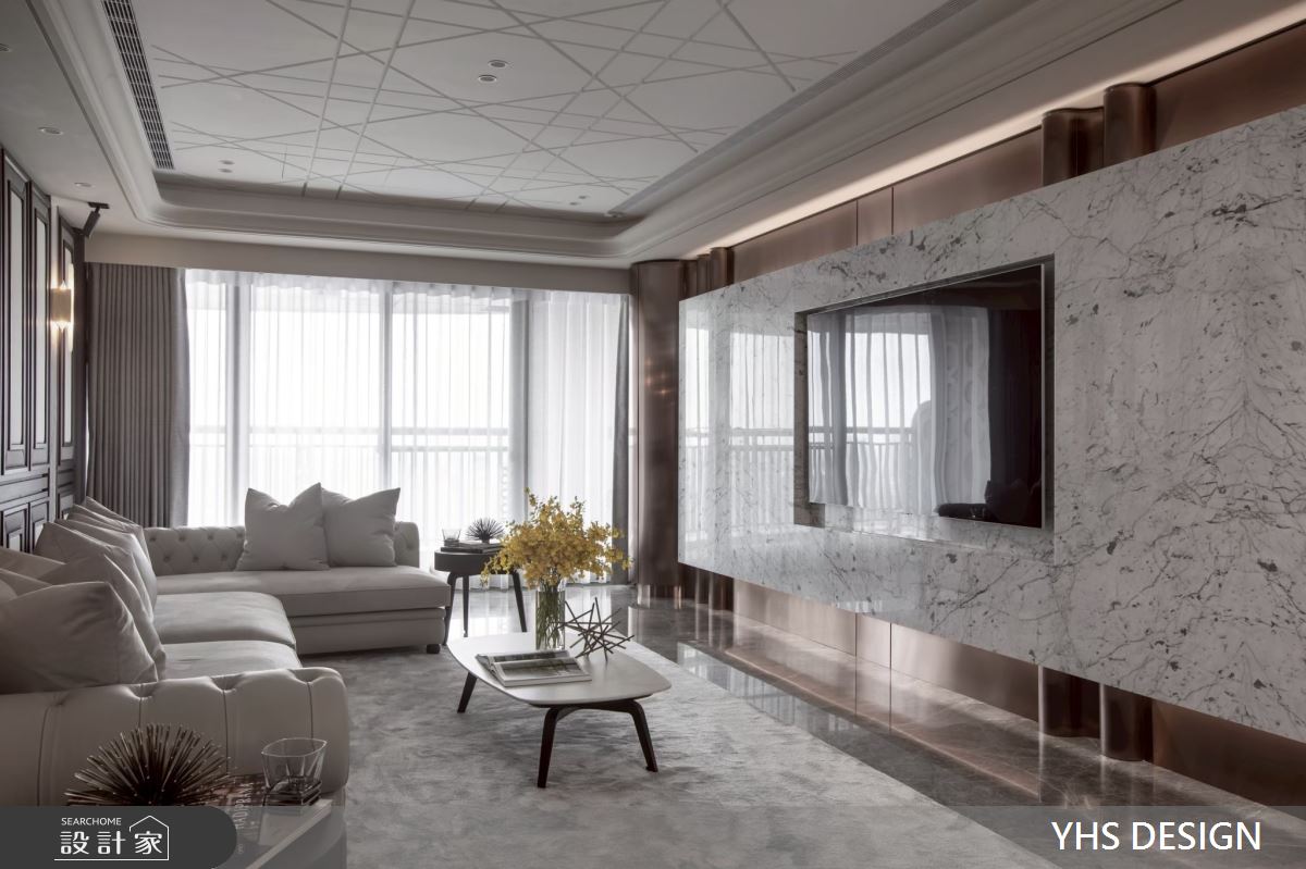 70坪毛胚屋＿現代風客廳案例圖片＿YHS DESIGN設計事業＿YHS_睿築之2