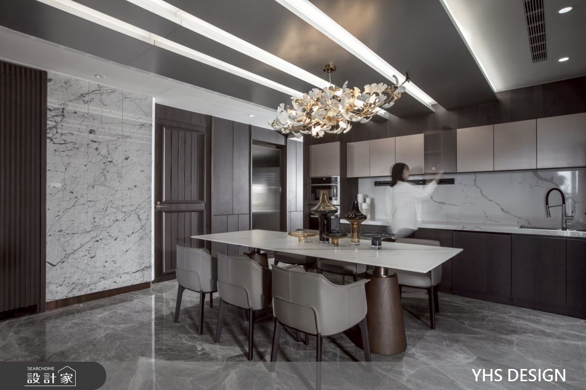70坪毛胚屋＿現代風餐廳廚房案例圖片＿YHS DESIGN設計事業＿YHS_睿築之8
