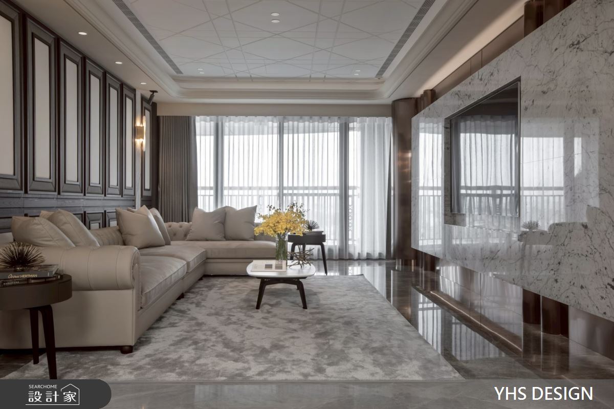 70坪毛胚屋＿現代風客廳案例圖片＿YHS DESIGN設計事業＿YHS_睿築之3