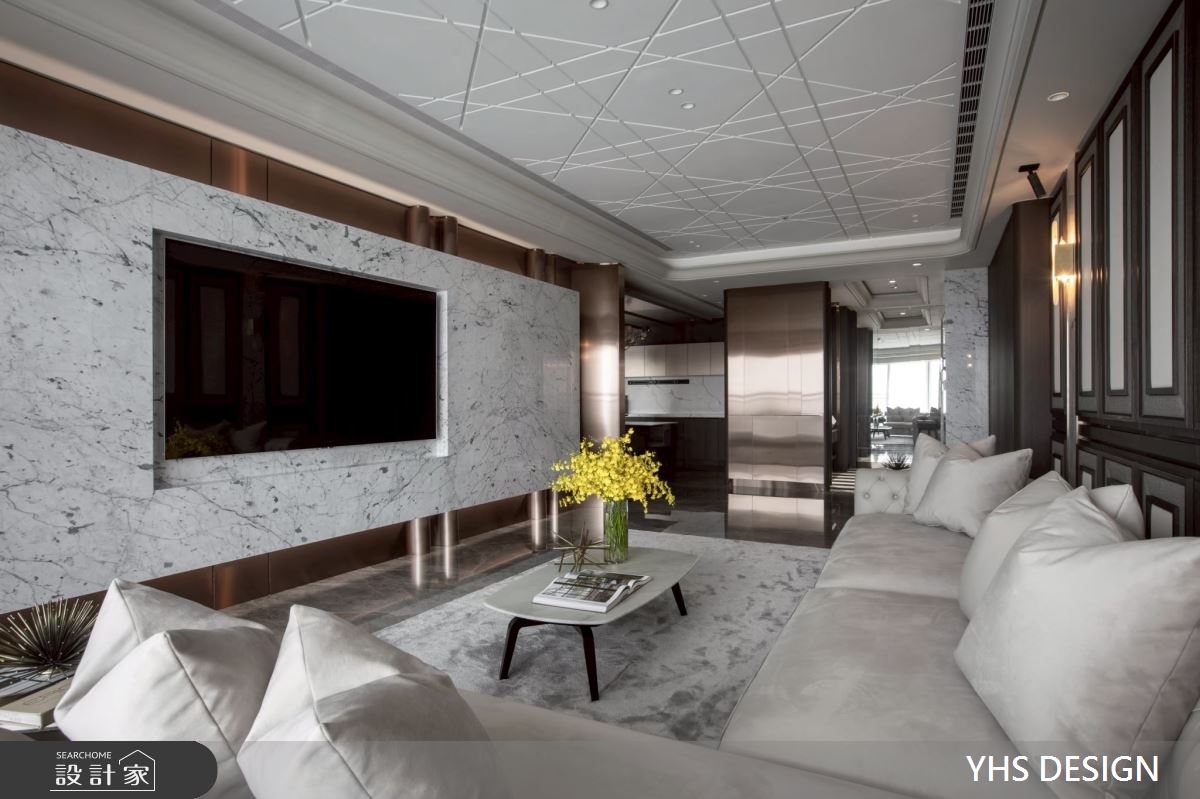 70坪毛胚屋＿現代風客廳案例圖片＿YHS DESIGN設計事業＿YHS_睿築之5