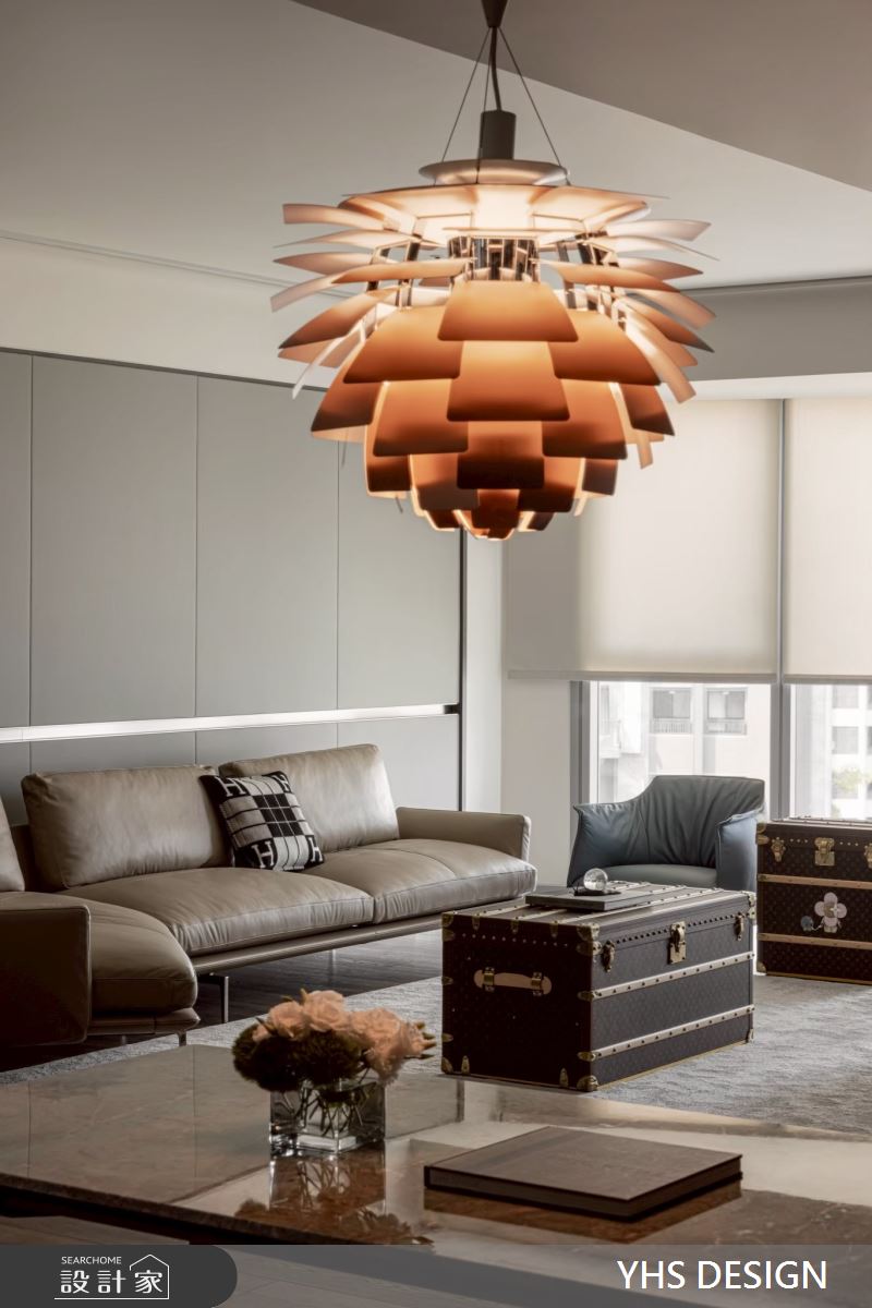 60坪毛胚屋＿現代風客廳餐廳案例圖片＿YHS DESIGN設計事業＿YHS_睿光之43