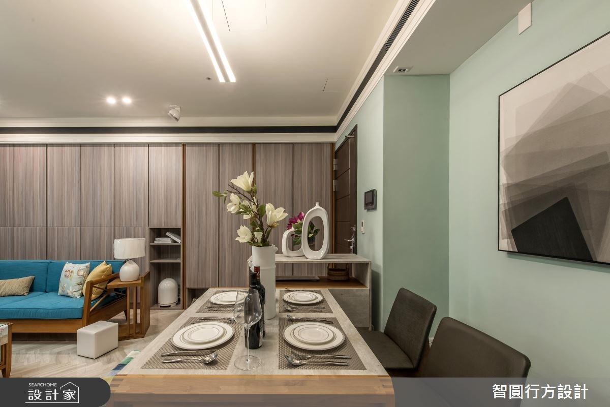 30坪新成屋(5年以下)＿混搭風餐廳案例圖片＿智圓行方設計工作室＿智圓行方_02之3
