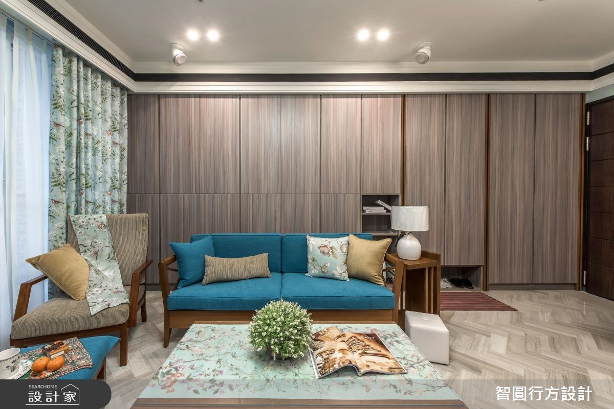 30坪新成屋(5年以下)＿混搭風客廳案例圖片＿智圓行方設計工作室＿智圓行方_02之6