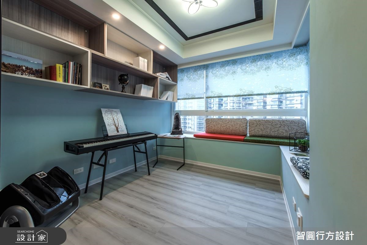 30坪新成屋(5年以下)＿混搭風工作區案例圖片＿智圓行方設計工作室＿智圓行方_02之11
