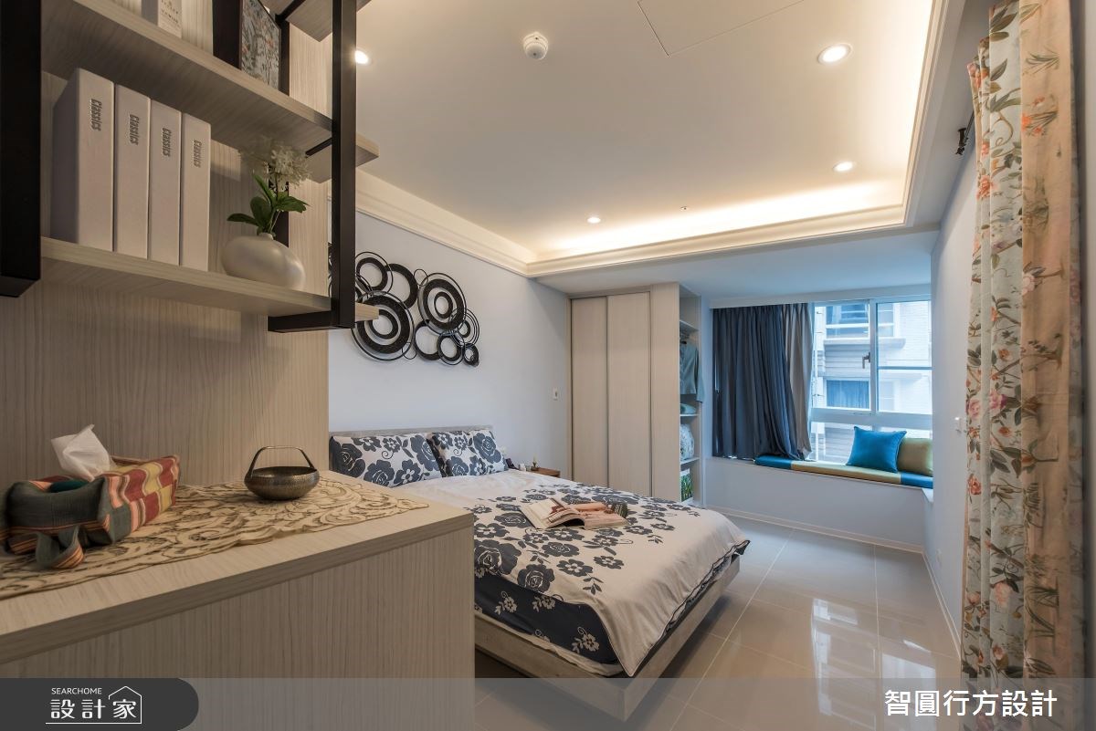 30坪新成屋(5年以下)＿混搭風臥室案例圖片＿智圓行方設計工作室＿智圓行方_02之15