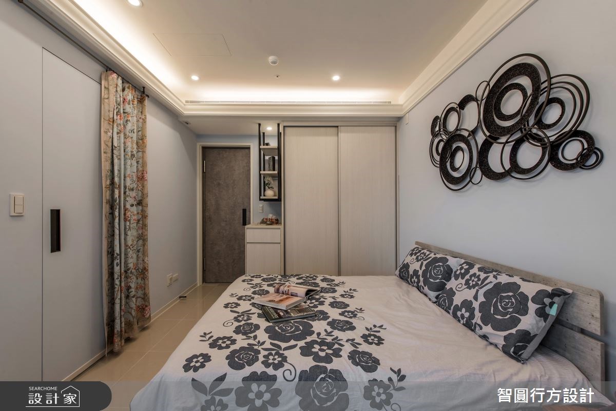 30坪新成屋(5年以下)＿混搭風臥室案例圖片＿智圓行方設計工作室＿智圓行方_02之17