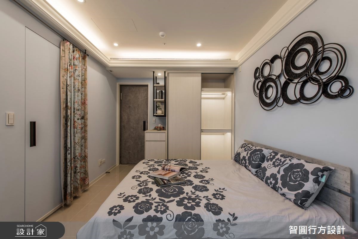 30坪新成屋(5年以下)＿混搭風臥室案例圖片＿智圓行方設計工作室＿智圓行方_02之18