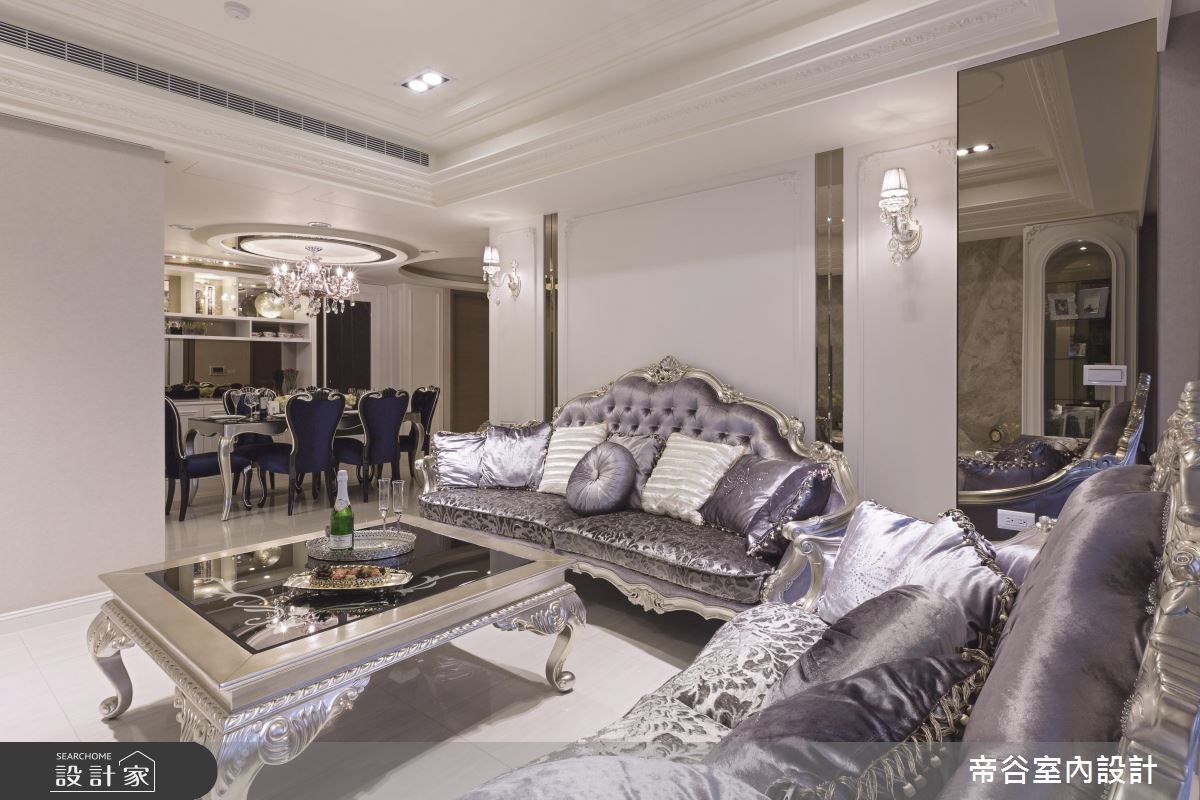 49坪新成屋(5年以下)＿新古典客廳案例圖片＿帝谷室內裝修設計有限公司＿帝谷_01之6