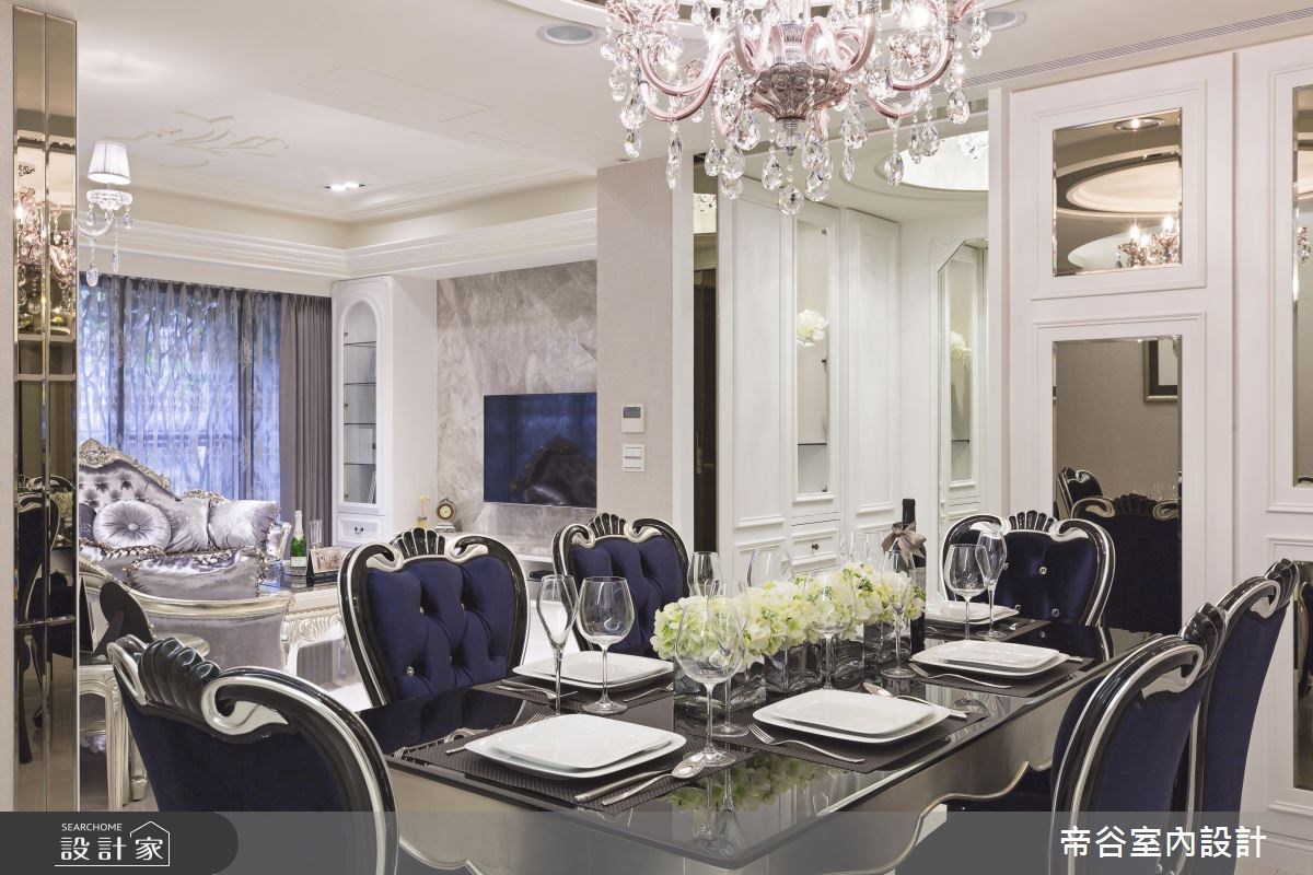 49坪新成屋(5年以下)＿新古典餐廳案例圖片＿帝谷室內裝修設計有限公司＿帝谷_01之7