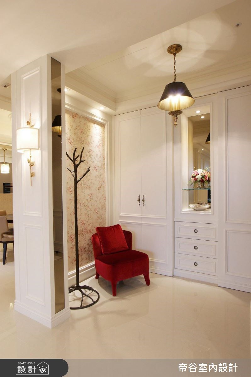 108坪新成屋(5年以下)＿美式風玄關案例圖片＿帝谷室內裝修設計有限公司＿帝谷_02之1