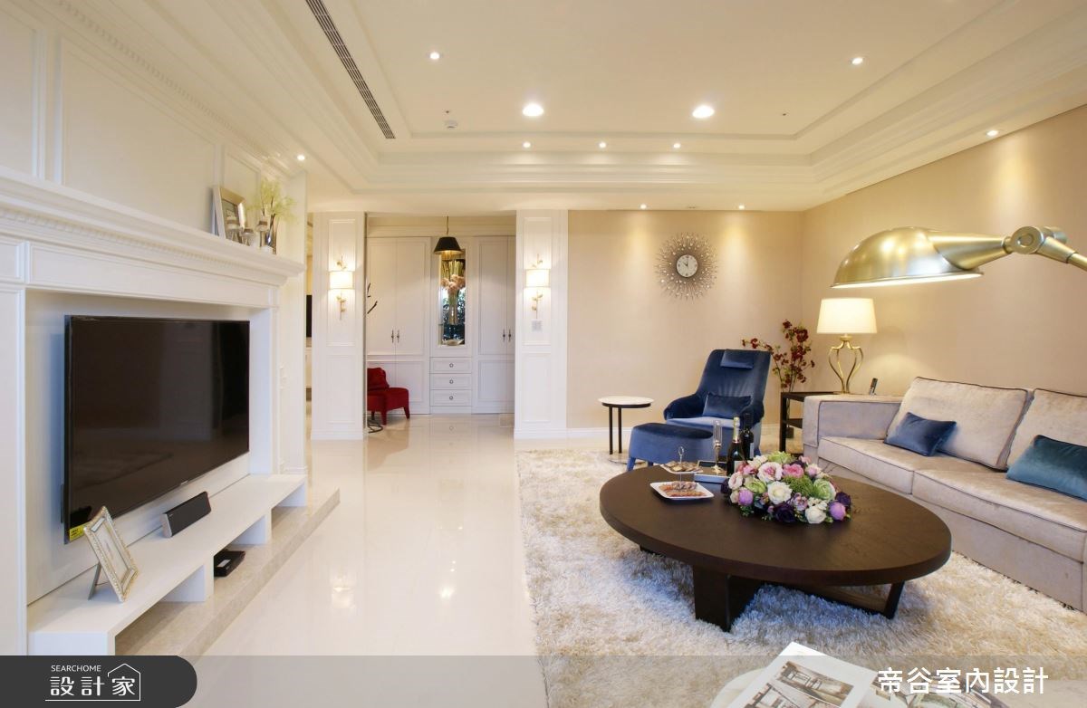 108坪新成屋(5年以下)＿美式風客廳案例圖片＿帝谷室內裝修設計有限公司＿帝谷_02之5