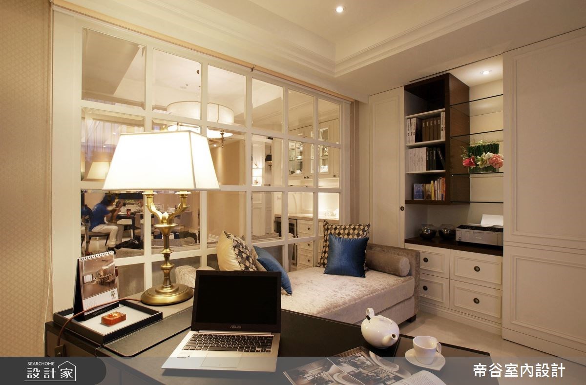 108坪新成屋(5年以下)＿美式風書房工作區案例圖片＿帝谷室內裝修設計有限公司＿帝谷_02之8