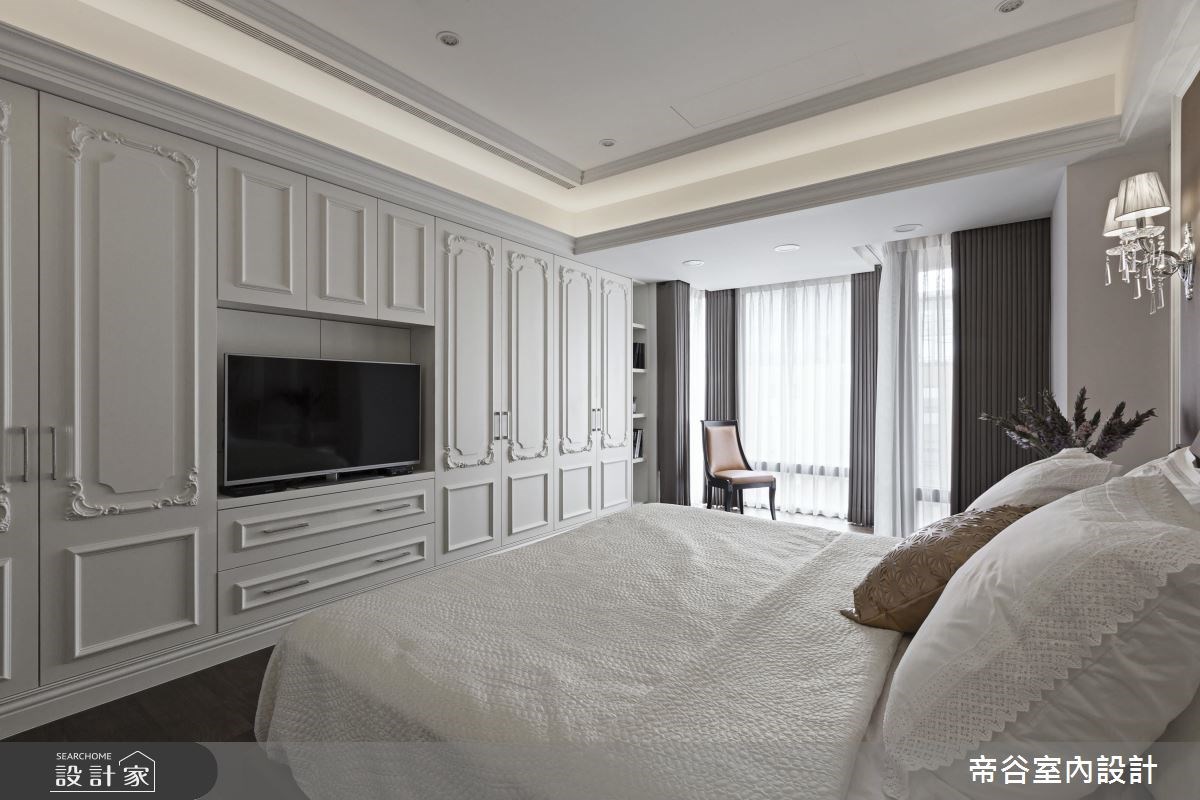 70坪新成屋(5年以下)＿新古典臥室案例圖片＿帝谷室內裝修設計有限公司＿帝谷_03之10
