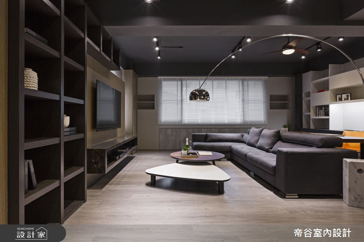 98坪中古屋(5~15年)＿現代風客廳案例圖片＿帝谷室內裝修設計有限公司＿帝谷_07之1