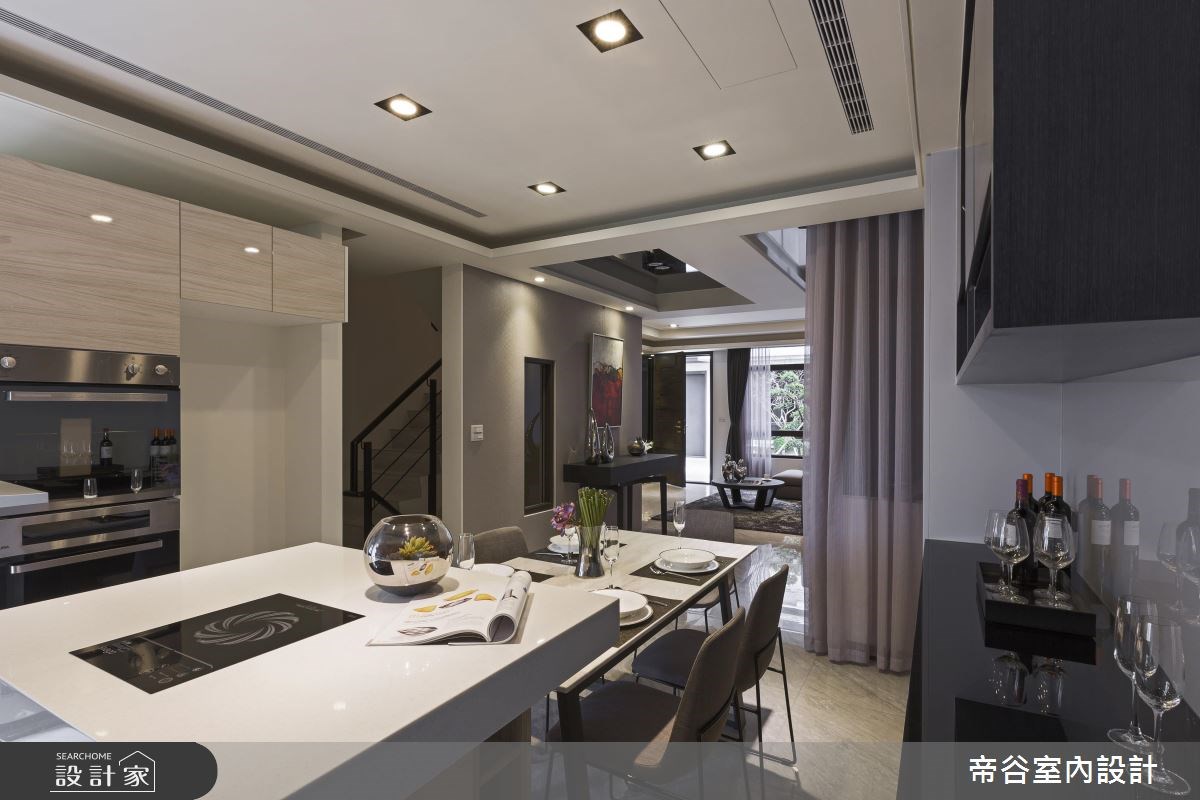 95坪新成屋(5年以下)＿現代風餐廳廚房案例圖片＿帝谷室內裝修設計有限公司＿帝谷_09之7