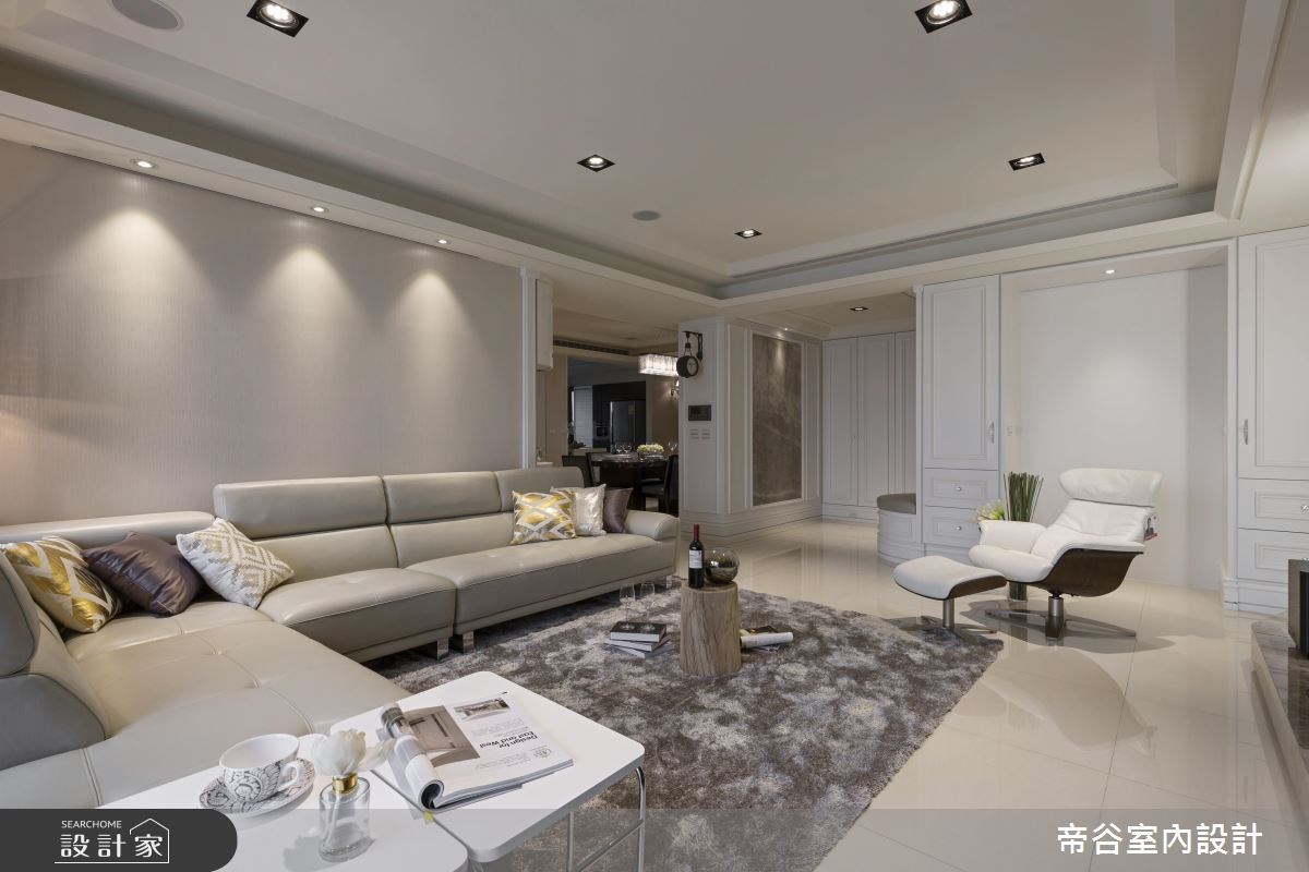 60坪新成屋(5年以下)＿新古典客廳案例圖片＿帝谷室內裝修設計有限公司＿帝谷_13之4