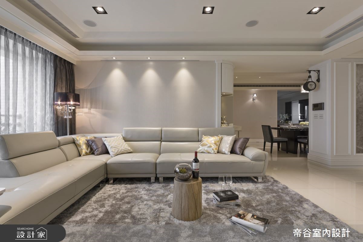 60坪新成屋(5年以下)＿新古典客廳案例圖片＿帝谷室內裝修設計有限公司＿帝谷_13之5