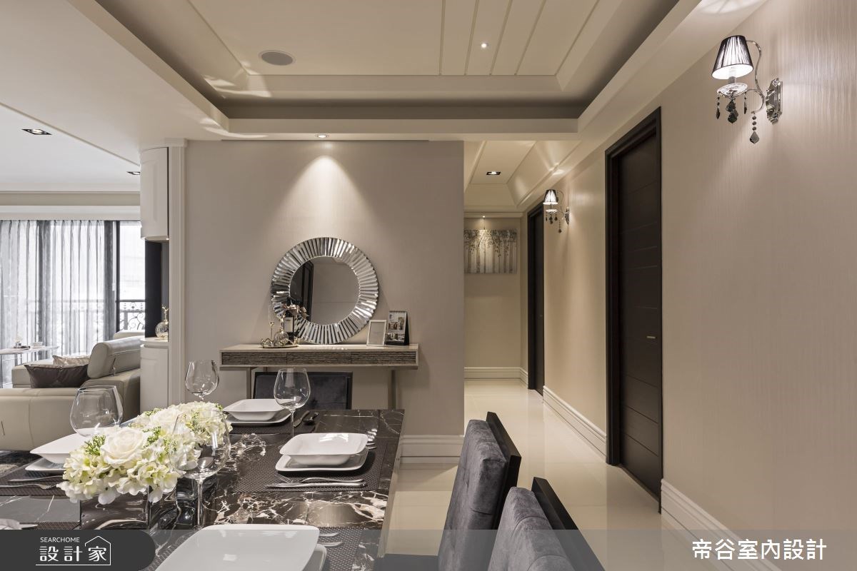 60坪新成屋(5年以下)＿新古典餐廳案例圖片＿帝谷室內裝修設計有限公司＿帝谷_13之8