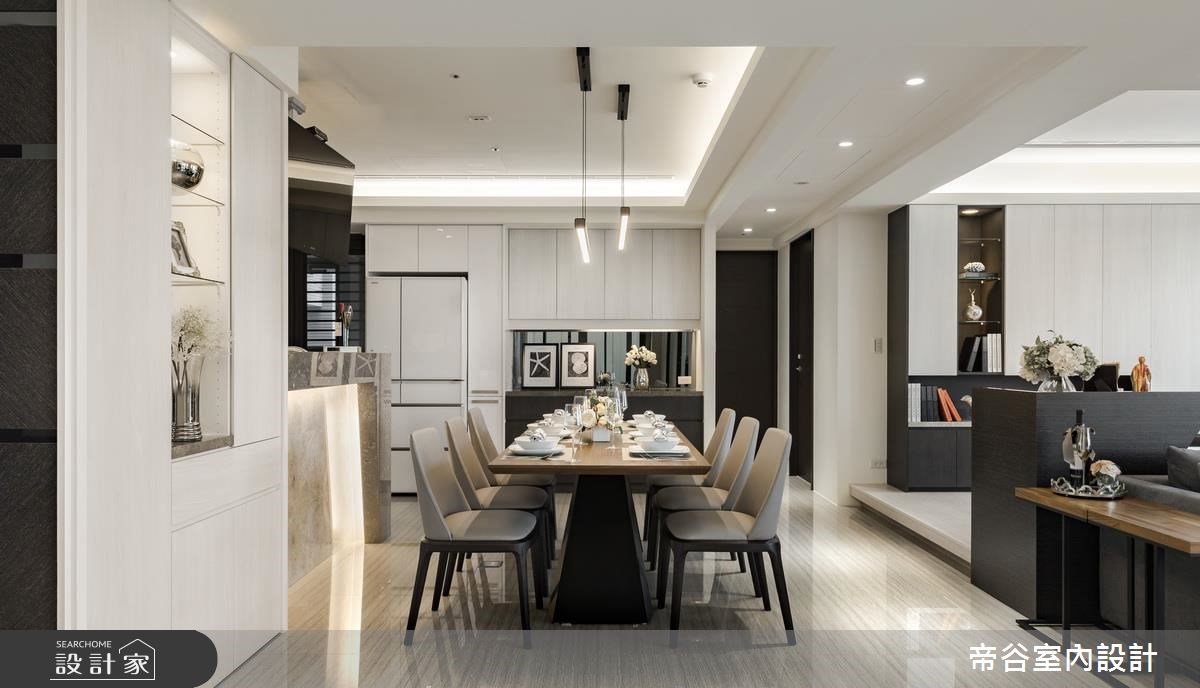 80坪新成屋(5年以下)＿現代風餐廳案例圖片＿帝谷室內裝修設計有限公司＿帝谷_14之4