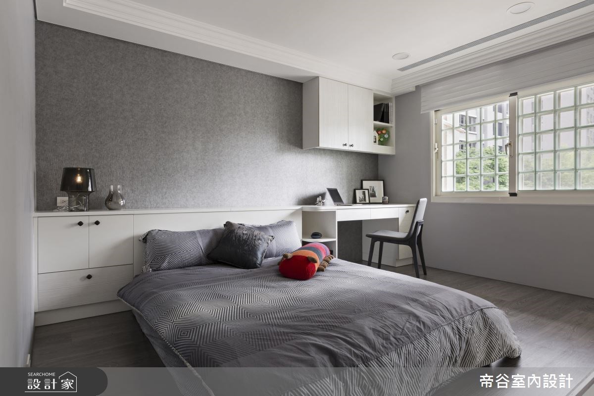 90坪新成屋(5年以下)＿美式風臥室案例圖片＿帝谷室內裝修設計有限公司＿帝谷_15之6