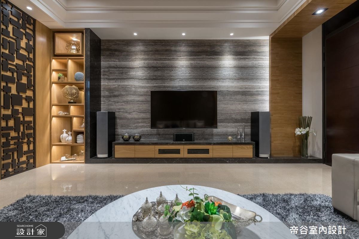 106坪新成屋(5年以下)＿新中式風客廳案例圖片＿帝谷室內裝修設計有限公司＿帝谷_17之1