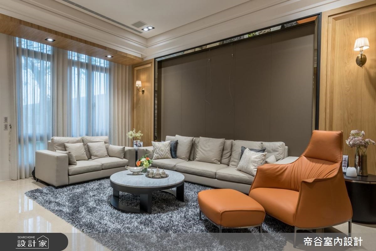 106坪新成屋(5年以下)＿新中式風客廳案例圖片＿帝谷室內裝修設計有限公司＿帝谷_17之2