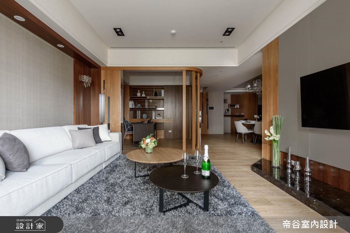 90坪新成屋(5年以下)＿混搭風客廳案例圖片＿帝谷室內裝修設計有限公司＿帝谷_18之7