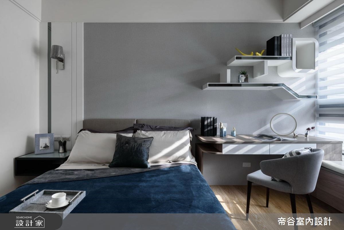 90坪新成屋(5年以下)＿混搭風臥室案例圖片＿帝谷室內裝修設計有限公司＿帝谷_18之14