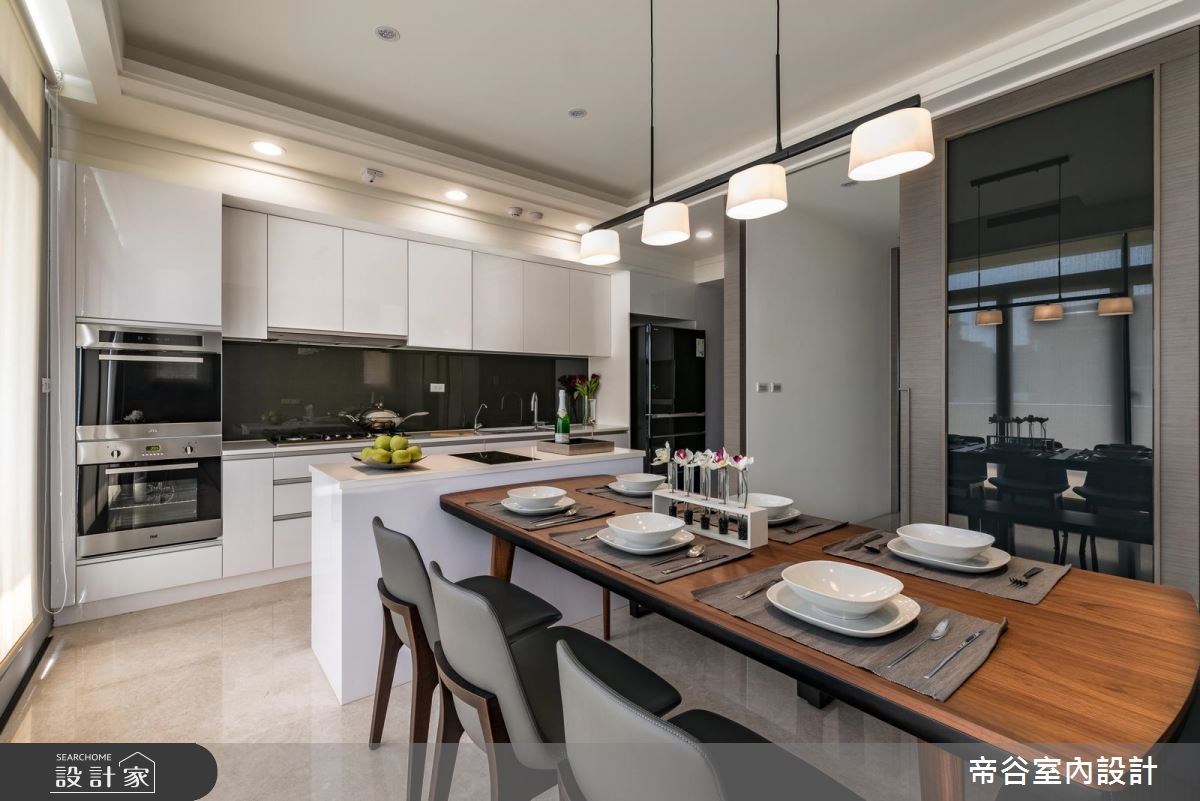 120坪新成屋(5年以下)＿現代風餐廳廚房案例圖片＿帝谷室內裝修設計有限公司＿帝谷_19之7