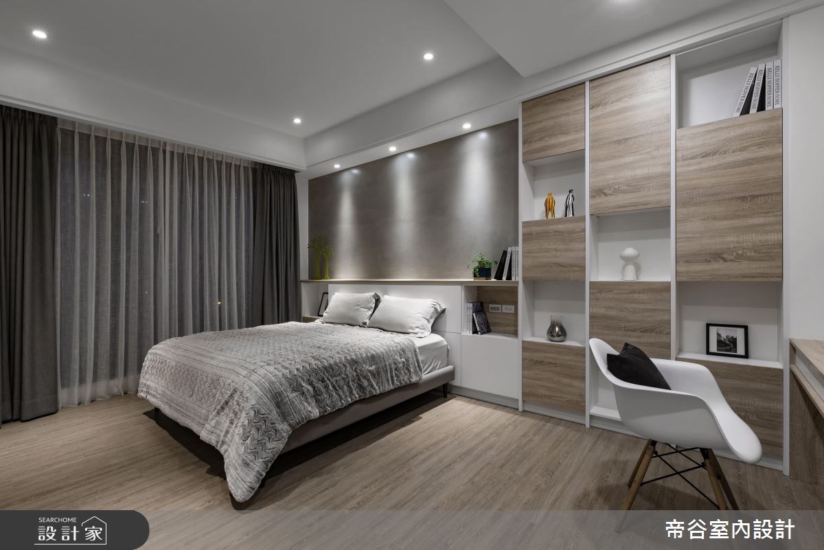120坪新成屋(5年以下)＿現代風臥室案例圖片＿帝谷室內裝修設計有限公司＿帝谷_19之10