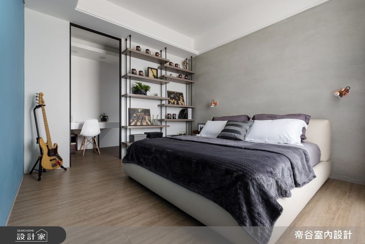 120坪新成屋(5年以下)＿現代風臥室工作區案例圖片＿帝谷室內裝修設計有限公司＿帝谷_19之12