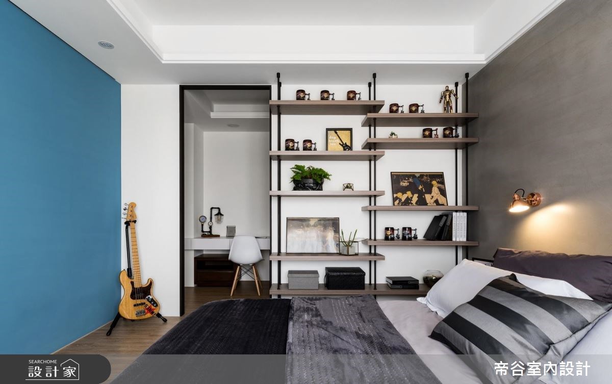 120坪新成屋(5年以下)＿現代風臥室工作區案例圖片＿帝谷室內裝修設計有限公司＿帝谷_19之13