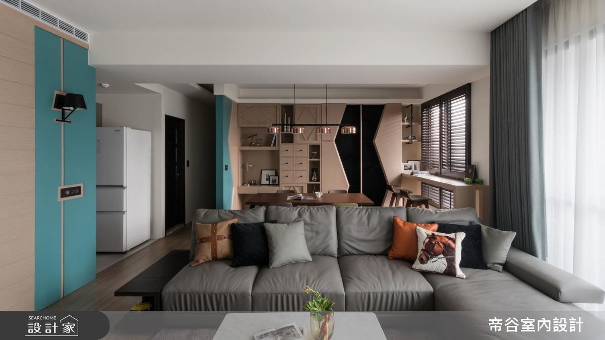 23坪新成屋(5年以下)＿北歐風客廳案例圖片＿帝谷室內裝修設計有限公司＿帝谷_20之5