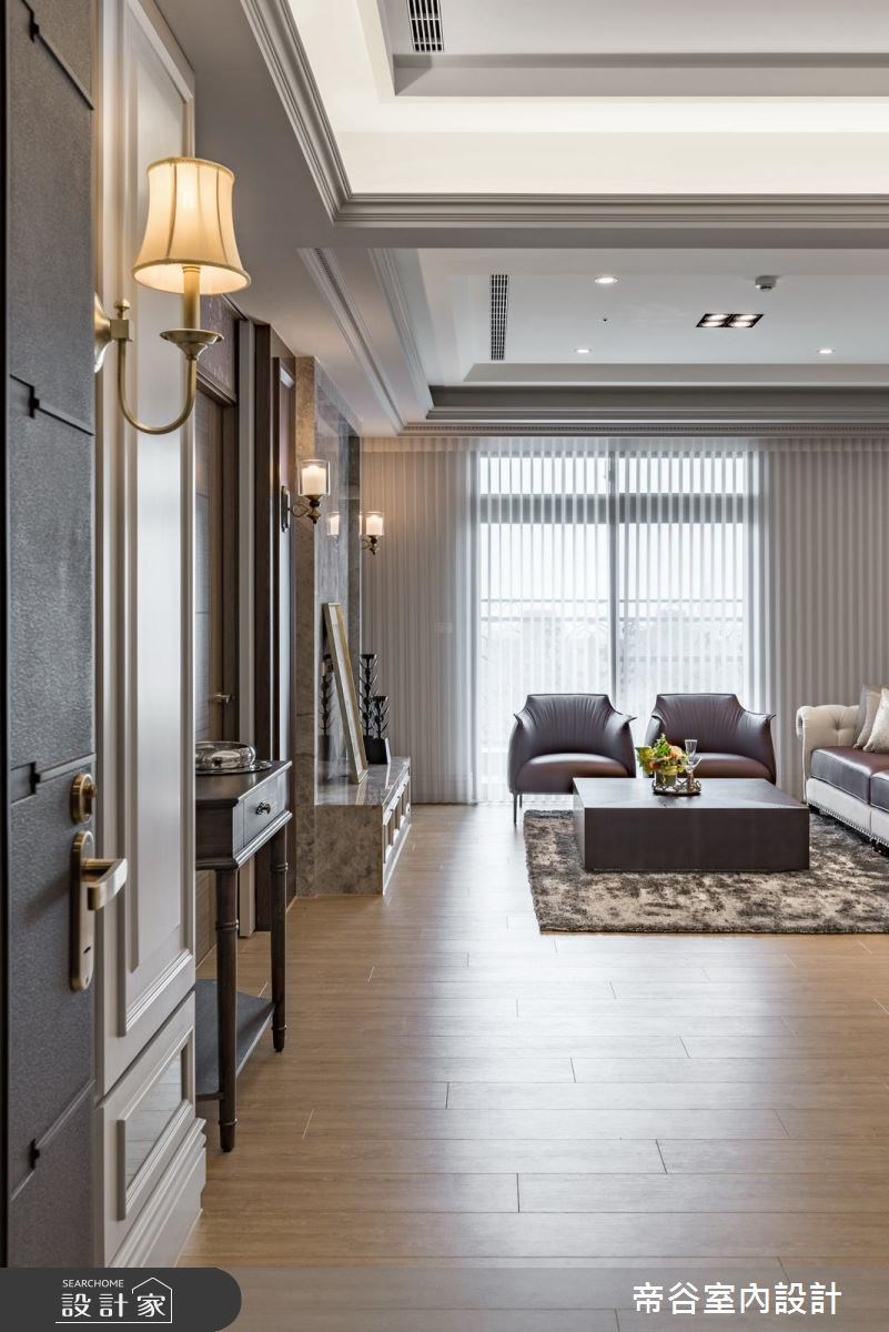 50坪新成屋(5年以下)＿美式風玄關客廳案例圖片＿帝谷室內裝修設計有限公司＿帝谷_22之1