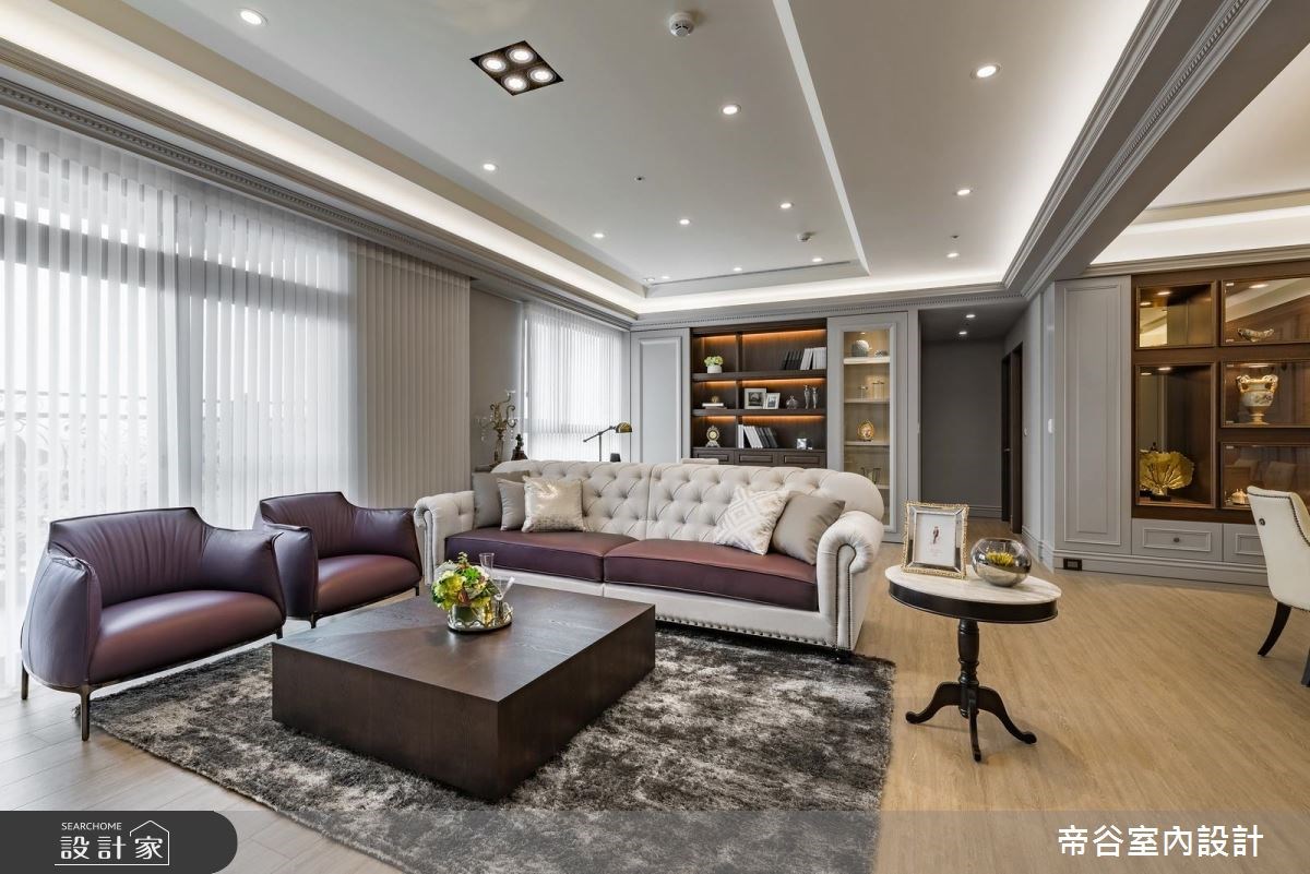 50坪新成屋(5年以下)＿美式風客廳案例圖片＿帝谷室內裝修設計有限公司＿帝谷_22之4