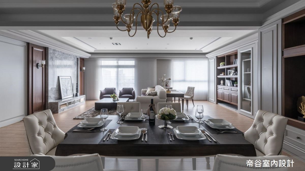 50坪新成屋(5年以下)＿美式風餐廳案例圖片＿帝谷室內裝修設計有限公司＿帝谷_22之7