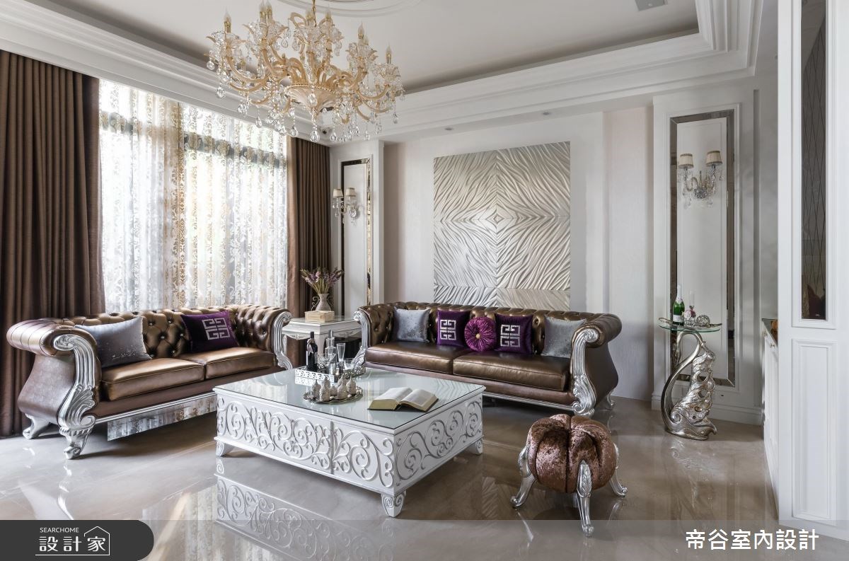 110坪新成屋(5年以下)＿新古典客廳案例圖片＿帝谷室內裝修設計有限公司＿帝谷_23之3