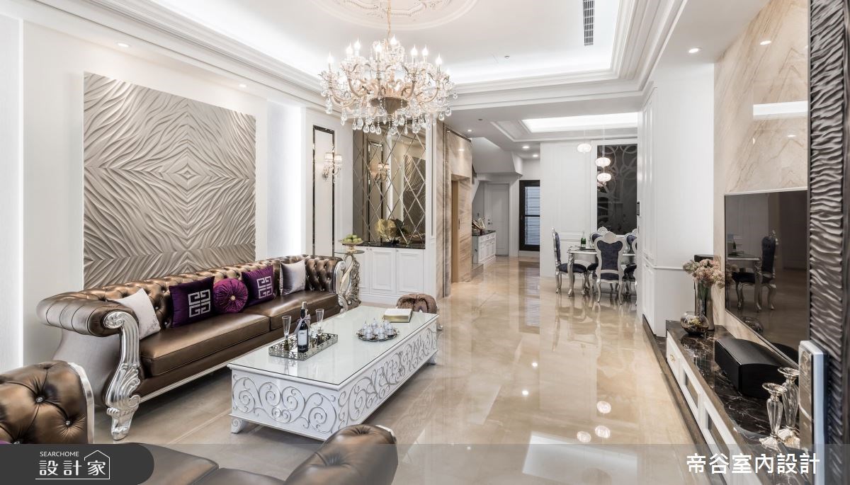 110坪新成屋(5年以下)＿新古典客廳案例圖片＿帝谷室內裝修設計有限公司＿帝谷_23之4