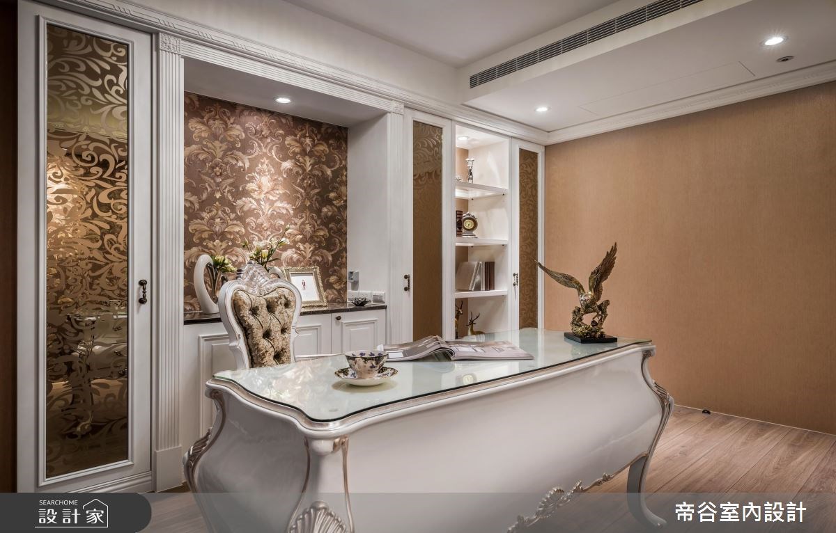110坪新成屋(5年以下)＿新古典書房案例圖片＿帝谷室內裝修設計有限公司＿帝谷_23之11
