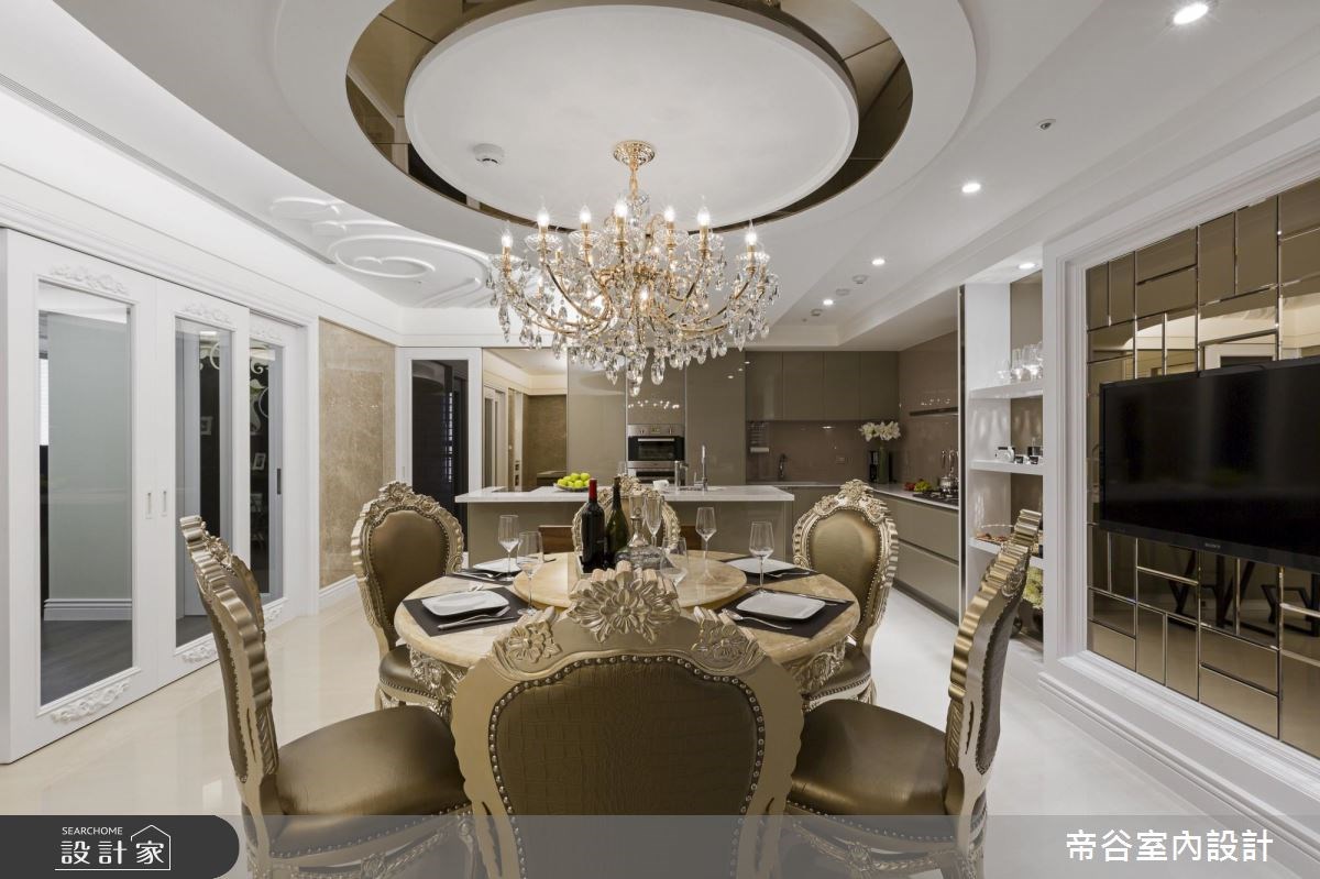 110坪新成屋(5年以下)＿新古典餐廳案例圖片＿帝谷室內裝修設計有限公司＿帝谷_24之8