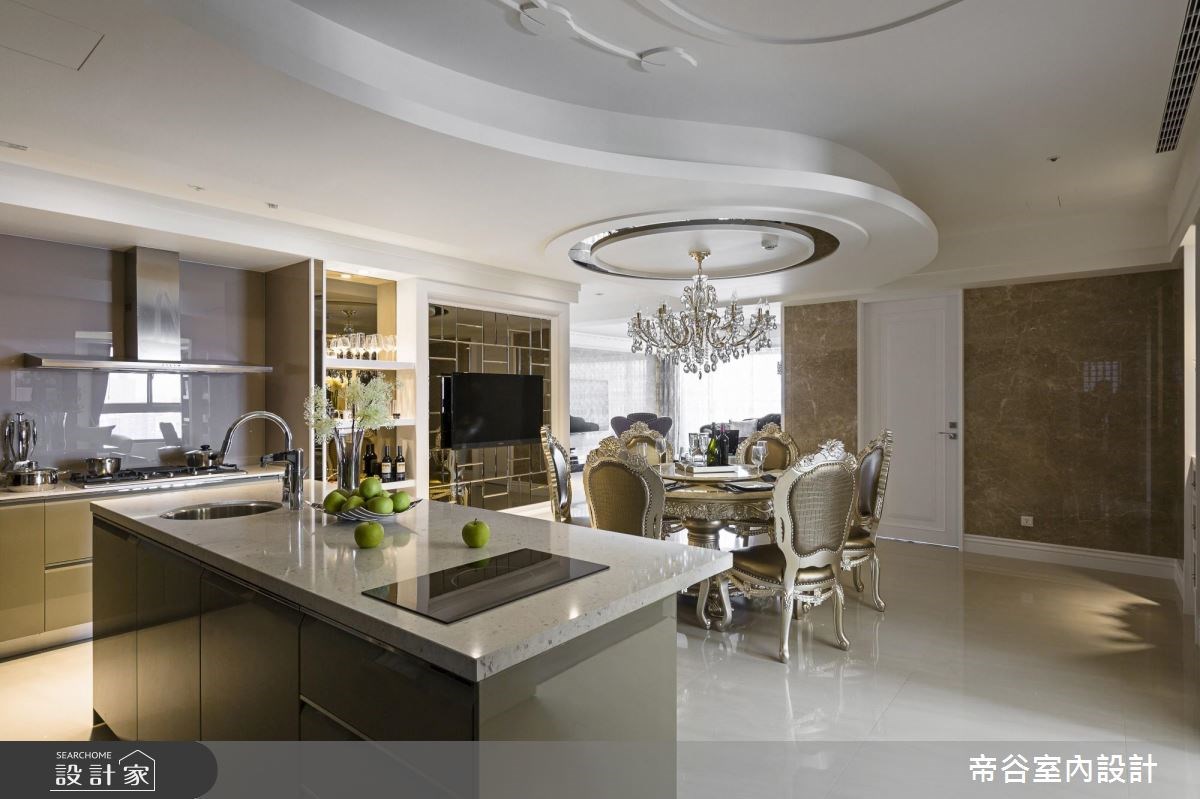 110坪新成屋(5年以下)＿新古典廚房案例圖片＿帝谷室內裝修設計有限公司＿帝谷_24之9