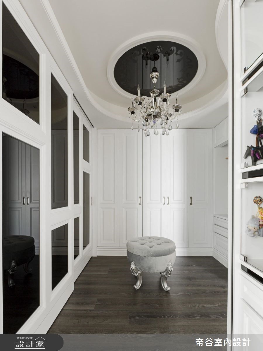 110坪新成屋(5年以下)＿新古典更衣間案例圖片＿帝谷室內裝修設計有限公司＿帝谷_24之14