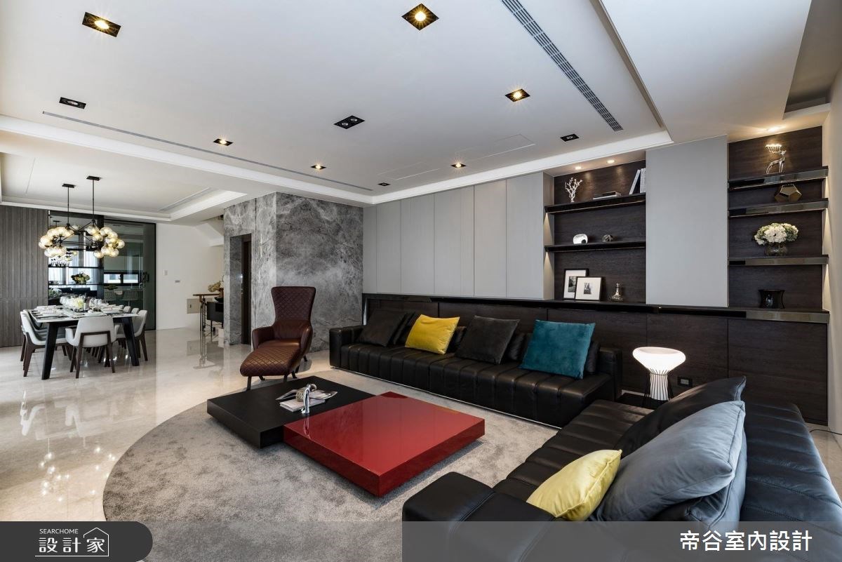 150坪新成屋(5年以下)＿現代風客廳案例圖片＿帝谷室內裝修設計有限公司＿帝谷_25之3